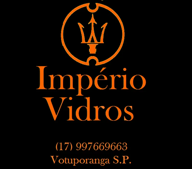 Logotipo: Vidraçaria e esquadrias em alumínio Imperio Vidros