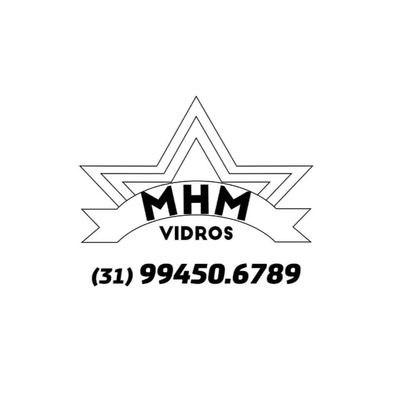 Logotipo: MHM VIDROS