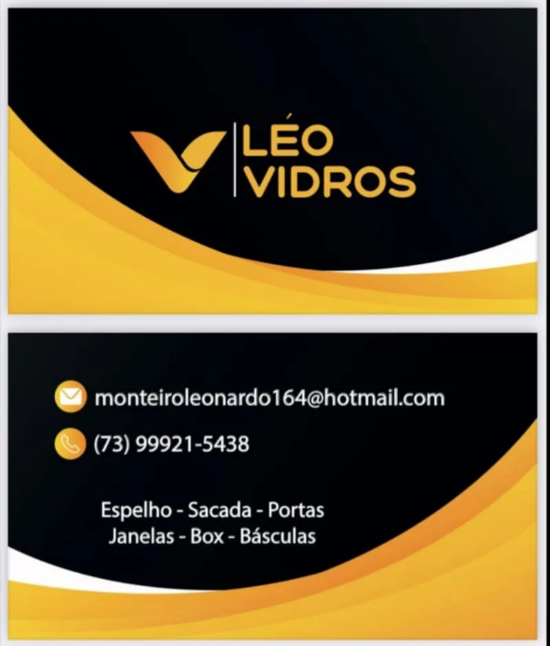 Logotipo: Léo Vidros