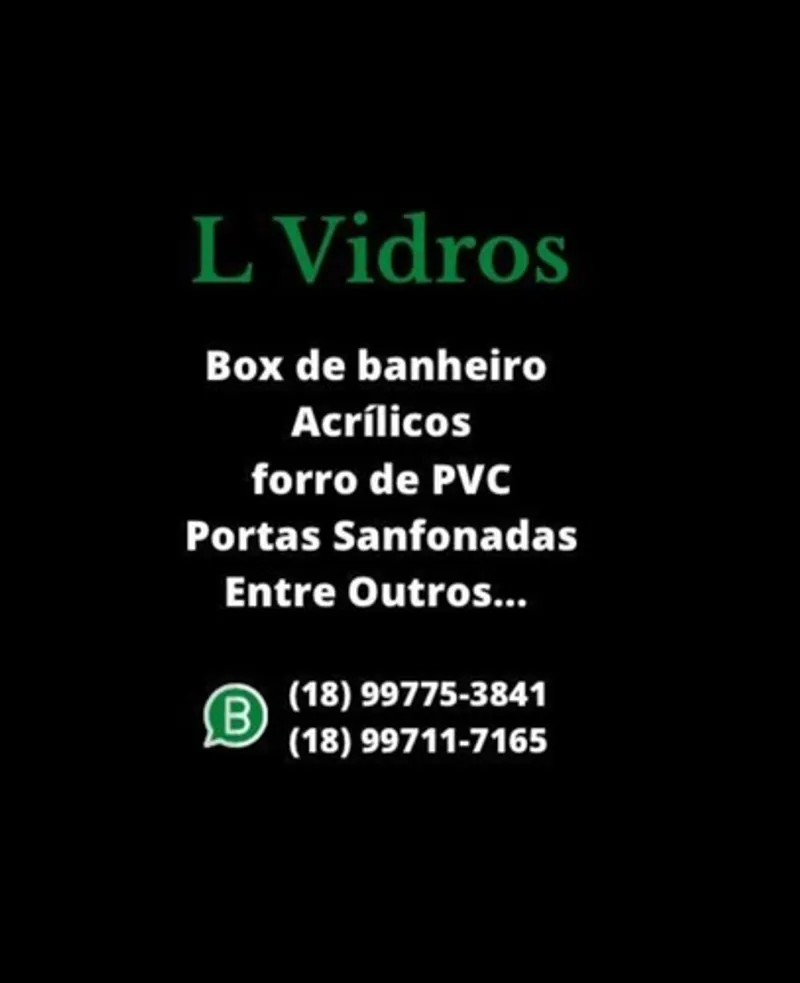 Logotipo: L VIDROS