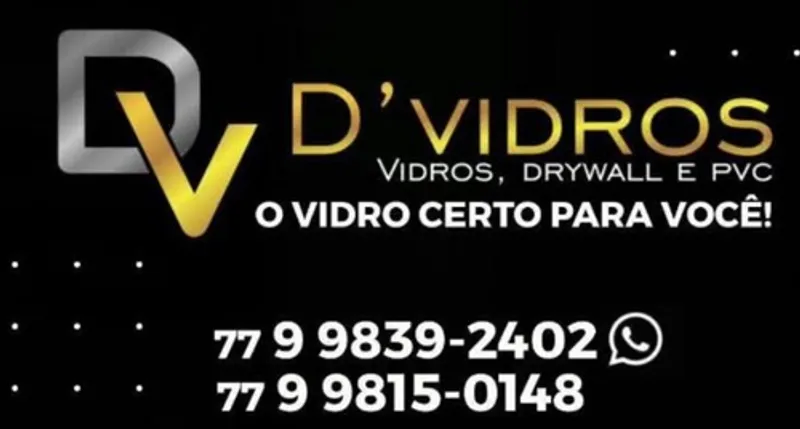 Logotipo: D VIDROS