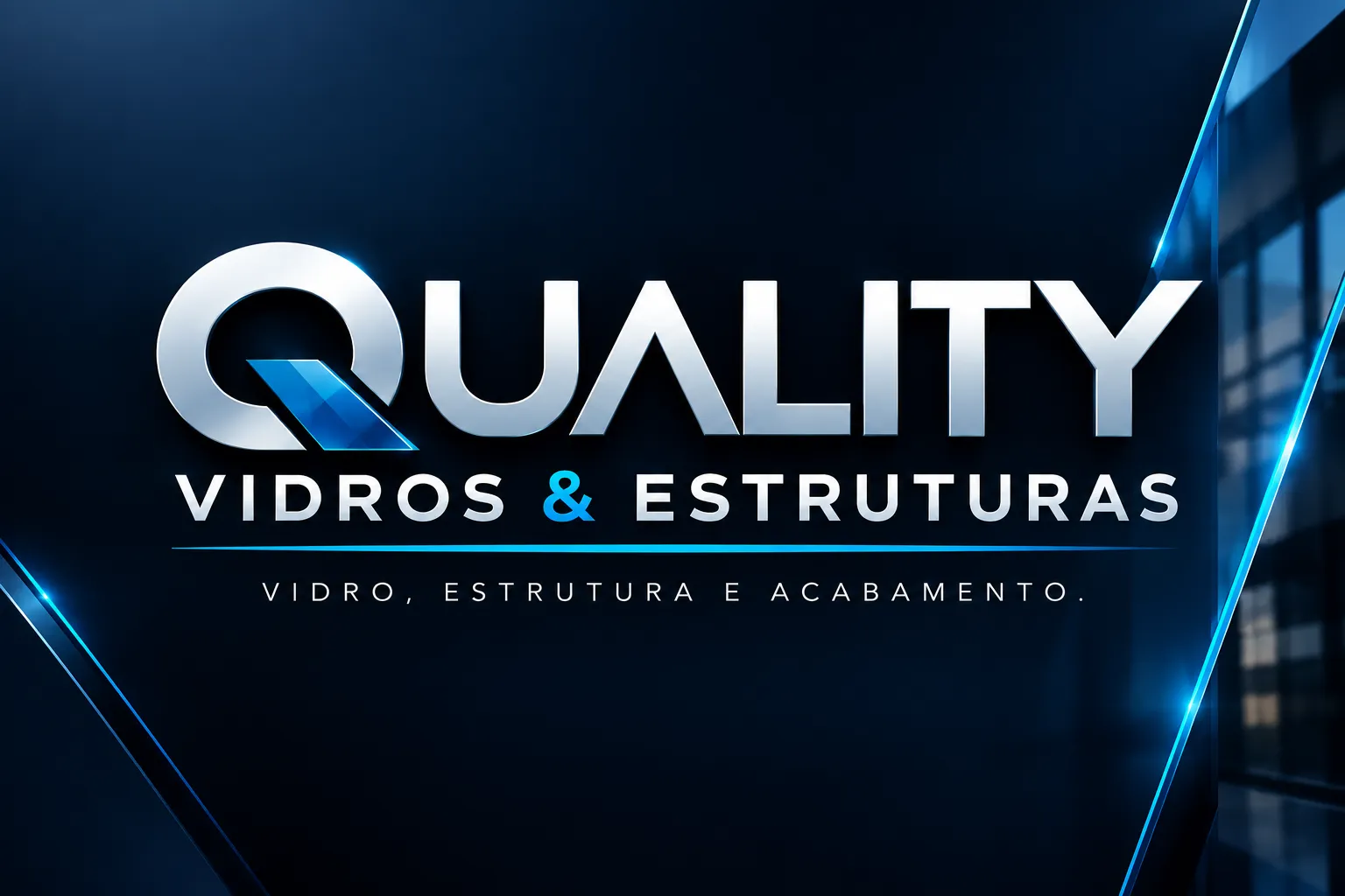 Logotipo: Quality Vidros & Estruturas