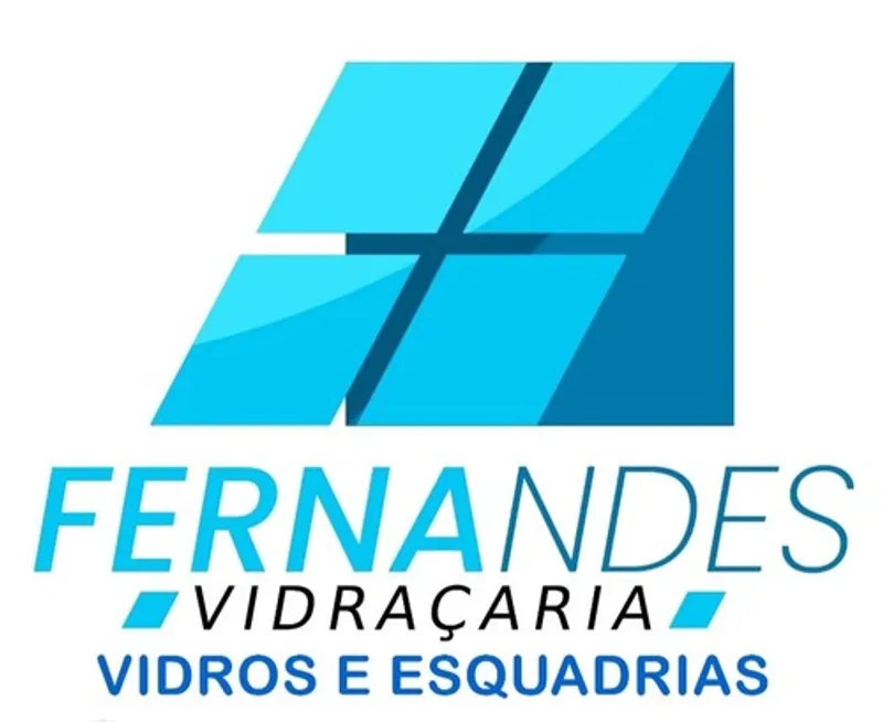 Logotipo: Fernandes Vidros & Esquadrias