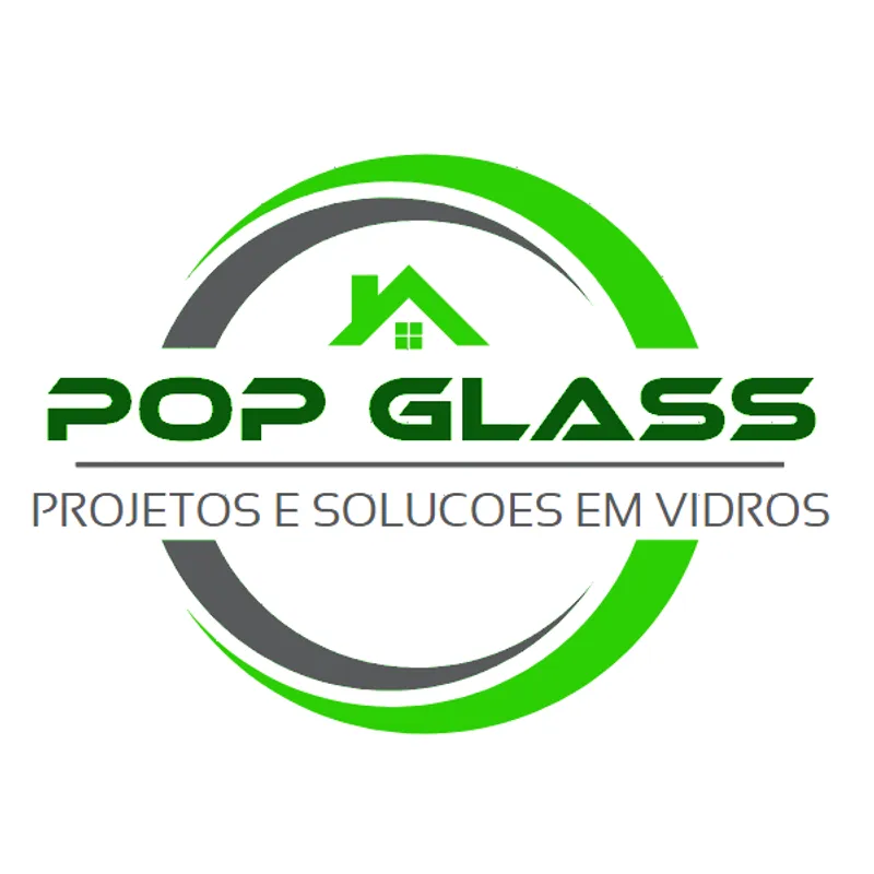 Logotipo: POP GLASS VIDRAÇARIA