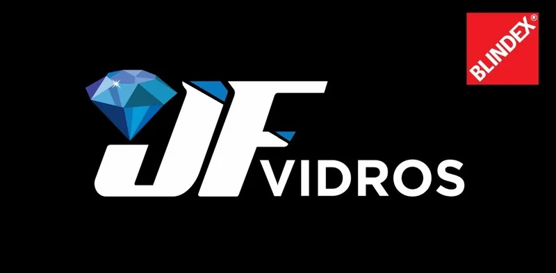 Logotipo: JF VIDROS