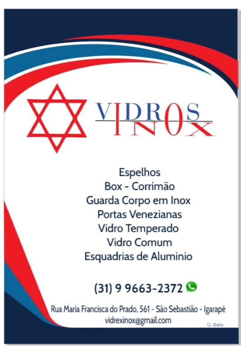 Logotipo: vidros inox