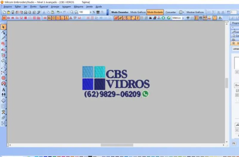 Logotipo: CBS vidros