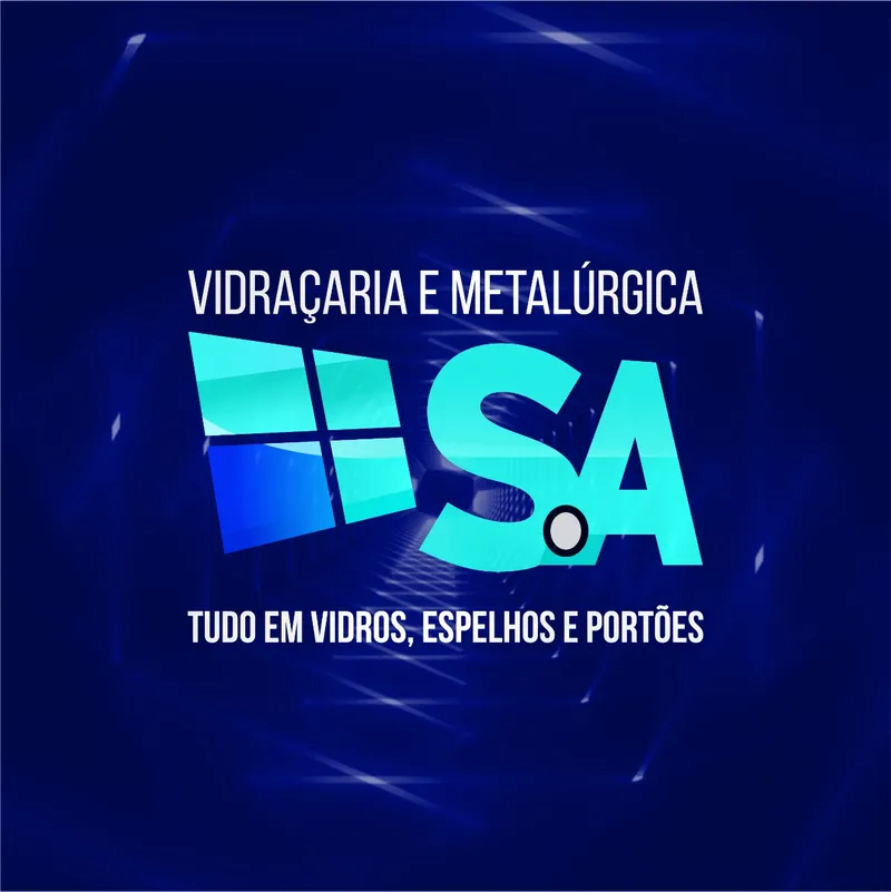 Logotipo: SA Vidraçaria