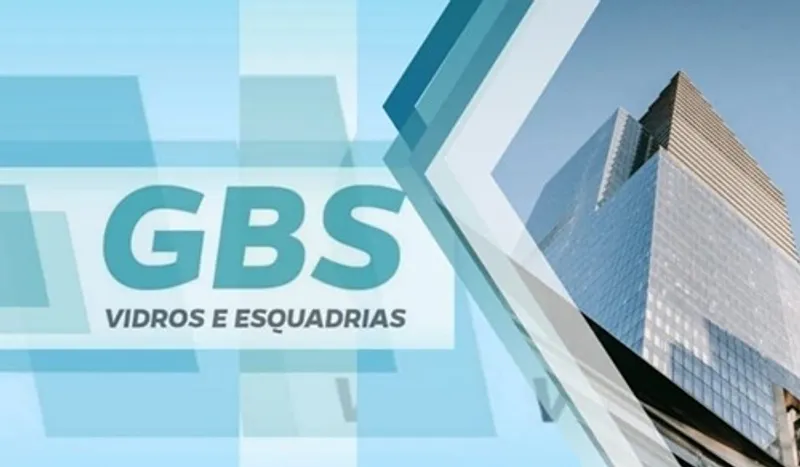 Logotipo: GBS Vidros & Esquadrias
