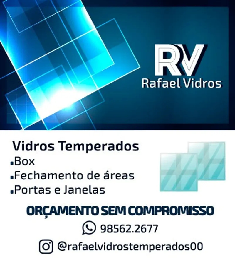 Logotipo: RAFAEL COMERCIO DE VIDROS LTDA