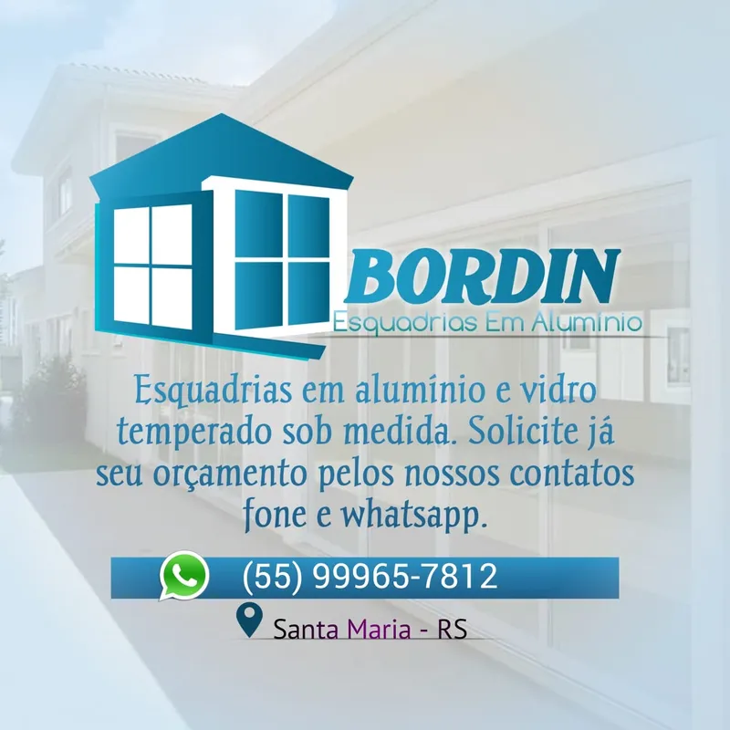 Logotipo: BORDIN ESQUADRIAS