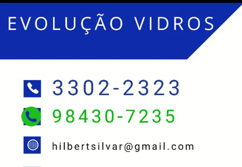 Logotipo: Evolução vídros