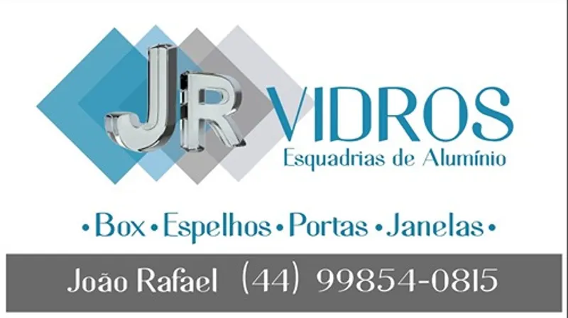 Logotipo: JR Vidros