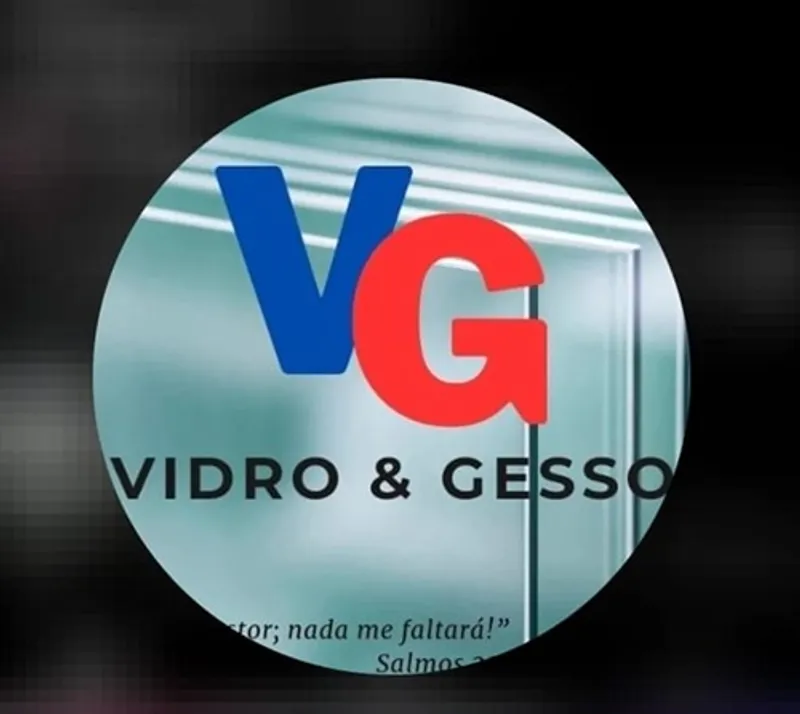 Logotipo: VG Vidros & Gesso