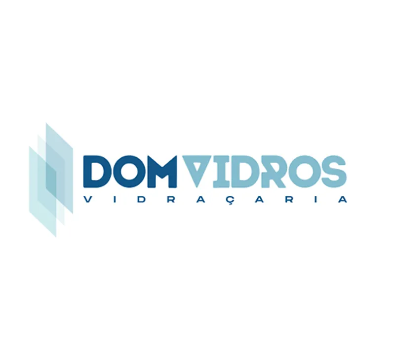 Logotipo: DOM VIDROS  VIDRAÇARIA