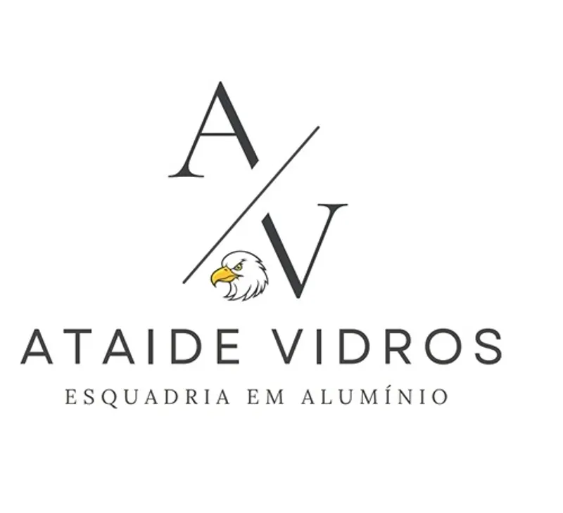 Logotipo: ATAIDE VIDROS & Esquadrias de alumínio