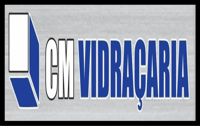 Logotipo: CM Vidraçaria
