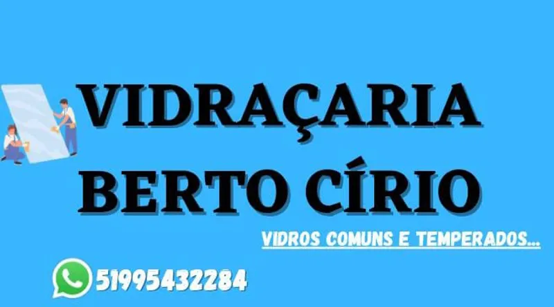 Logotipo: Vidraçaria Berto Cirio CNPJ: 35.149.273.0001-87