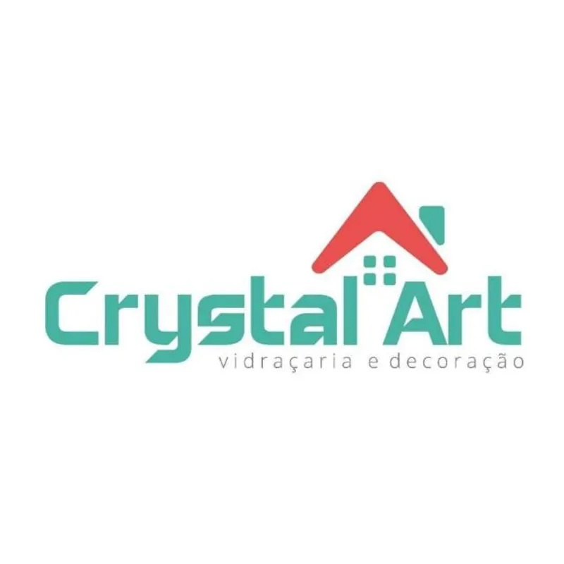 Logotipo: CRYSTAL ART - VIDRAÇARIA E DECORAÇÃO