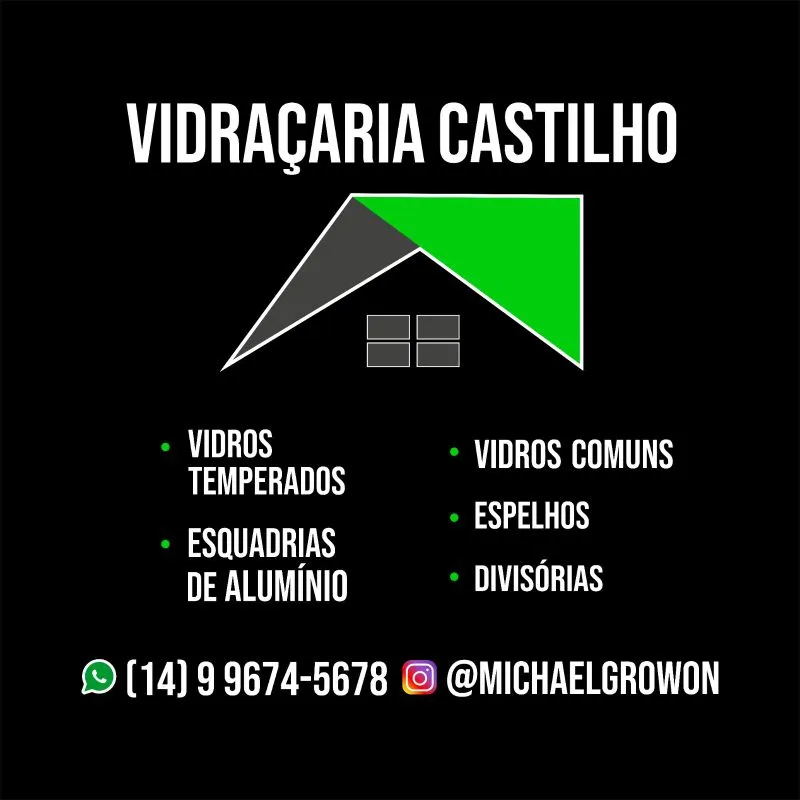 Logotipo: Vidraçaria Castilho