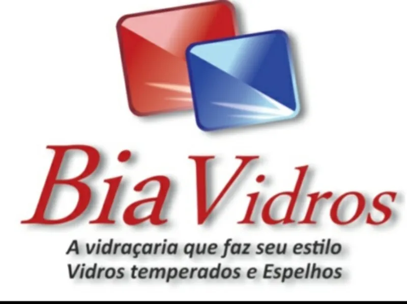 Logotipo: VIDRAÇARIA BIA VIDROS