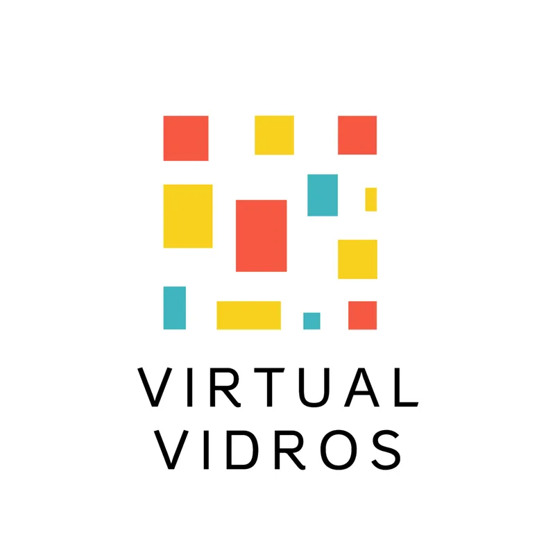 Logotipo: Virtual Vidros - Requinte Comercio de Vidros e Espelhos Ltda