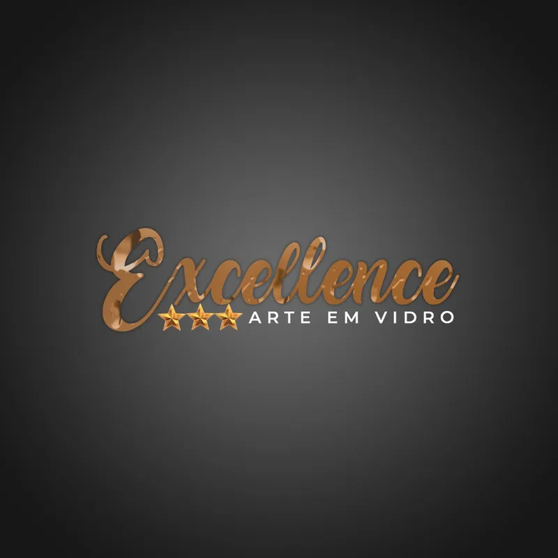 Logotipo: Excellence Arte em Vidro