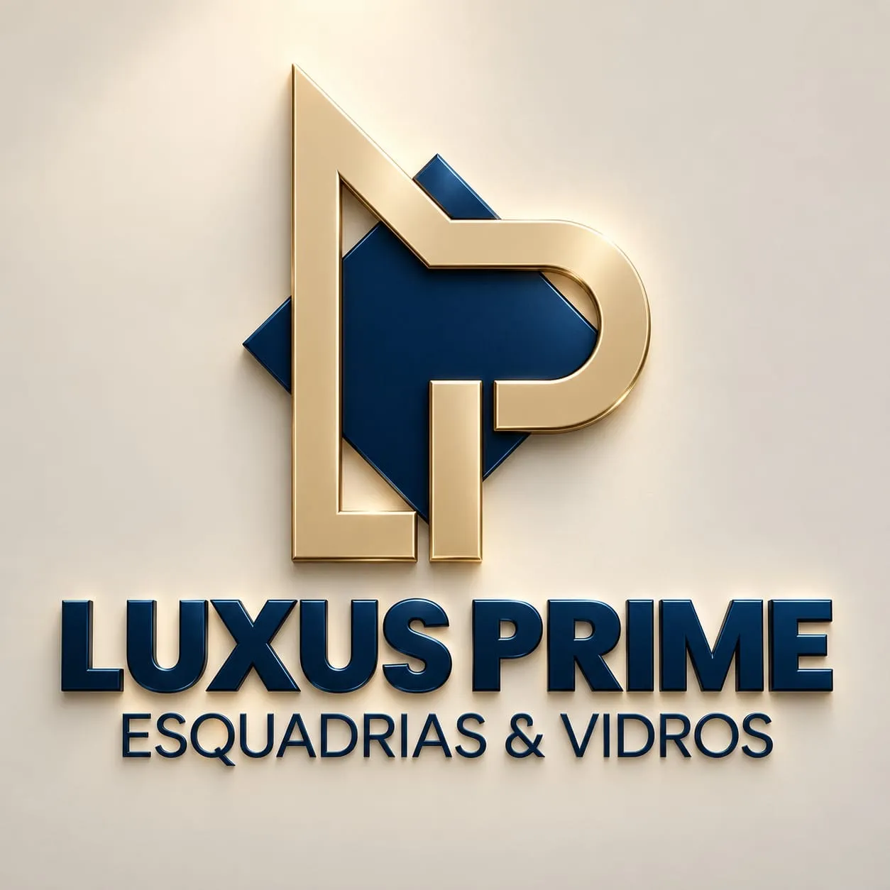 Logotipo: Luxus Prime - Vidros e Esquadrias