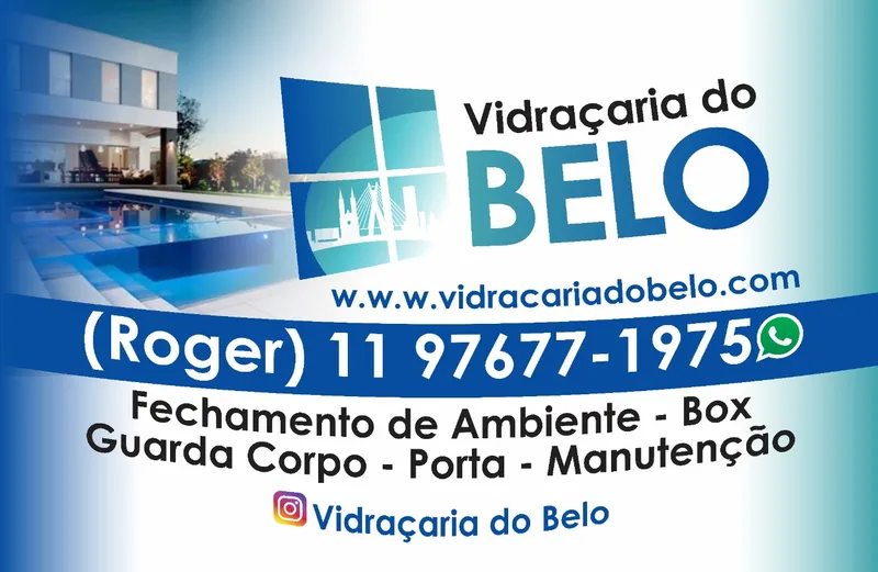 Logotipo: VIDRAÇARIA BELO