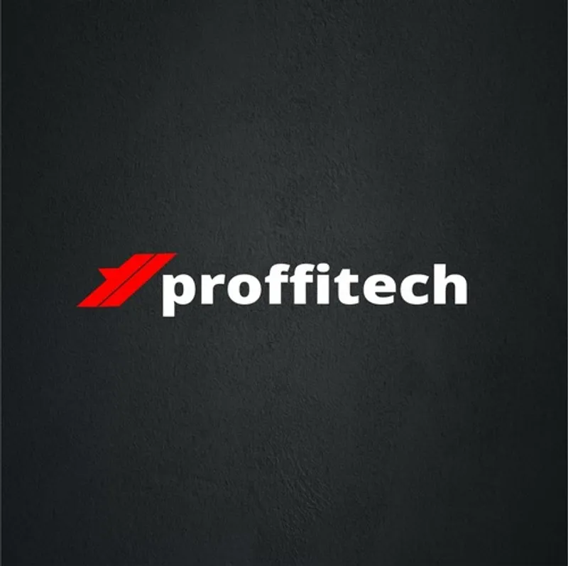 Logotipo: Proffitech Soluções em Vidros