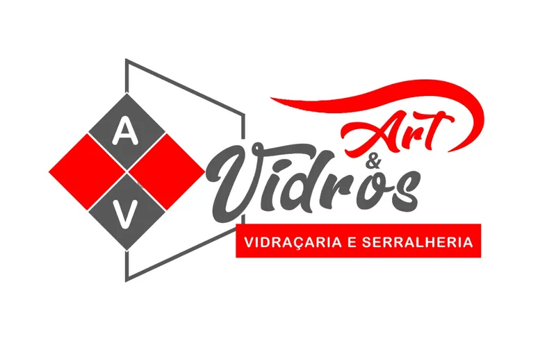 Logotipo: Art & Vidros Vidraçaria e Serralheria