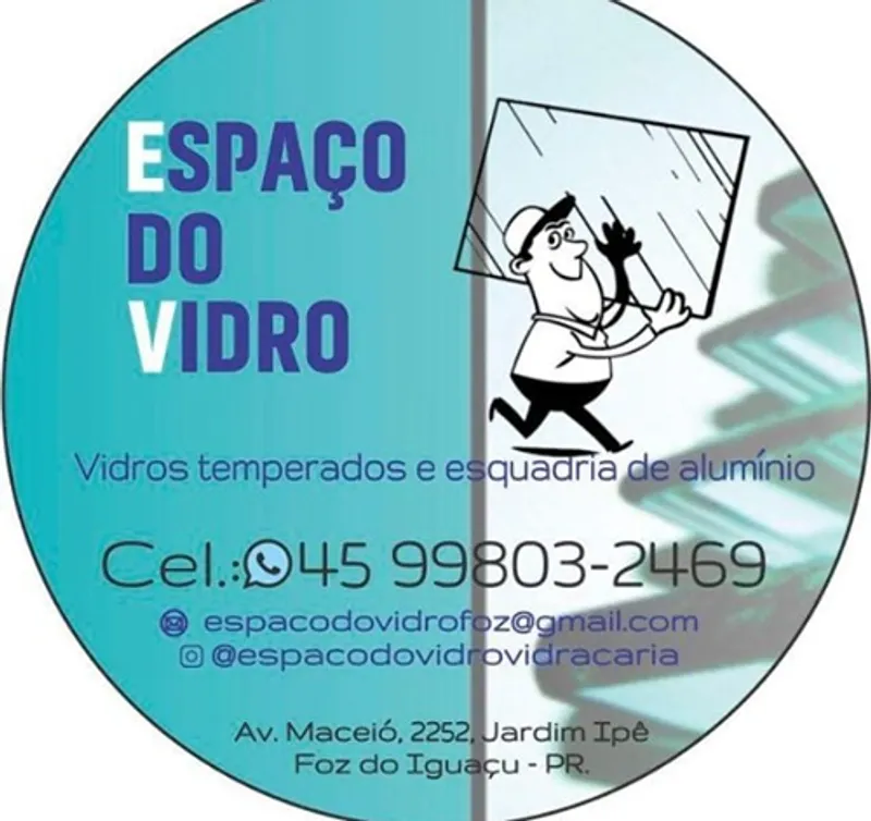 Logotipo: VIDRACARIA ESPAÇO DO VIDRO