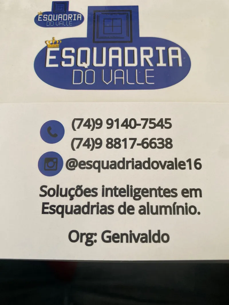 Logotipo: ESQUADRIAS DO VALE