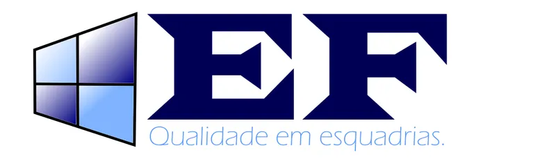 Logotipo: E.F esquadrias