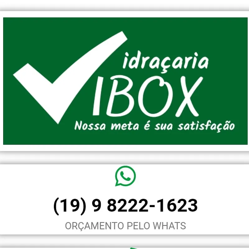 Logotipo: Vibox vidraçaria