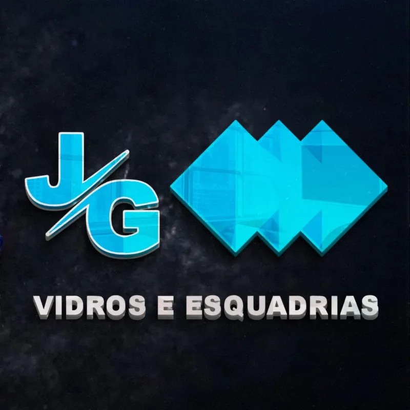 Logotipo: JG VIDROS E ESQUADRIAS