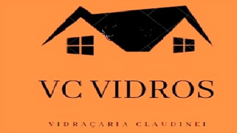 Logotipo: Vidros Claudinei Comércio de Vidros e Esquadrias de alumínio
