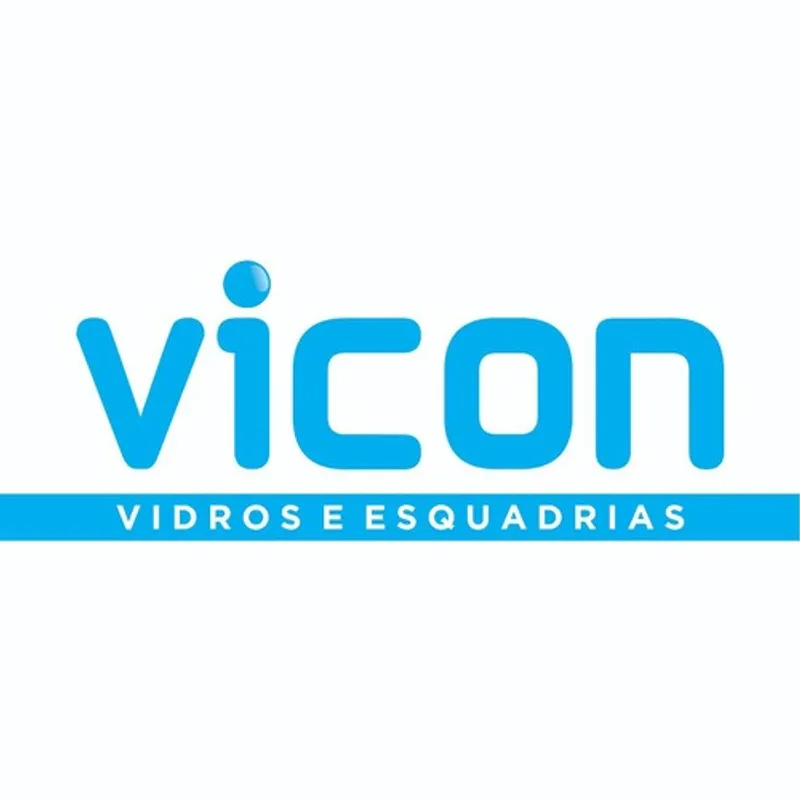 Logotipo: VICON Vidros e Esquadrias