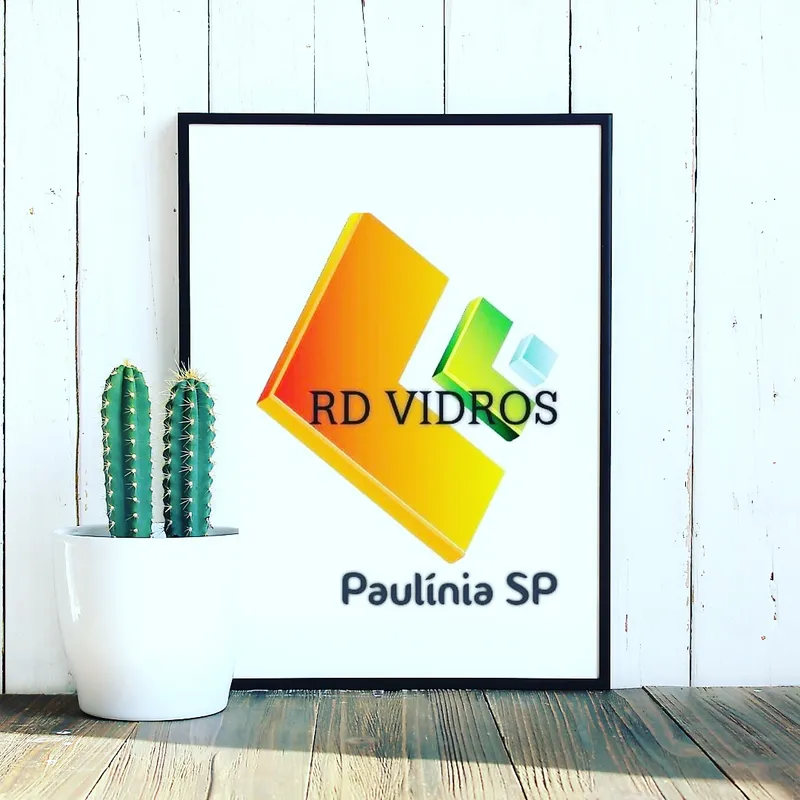Logotipo: RD VIDROS