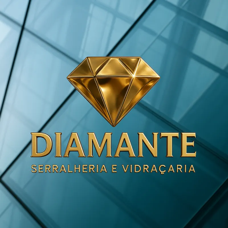 Logotipo: Diamante Serralheria / Vidraçaria