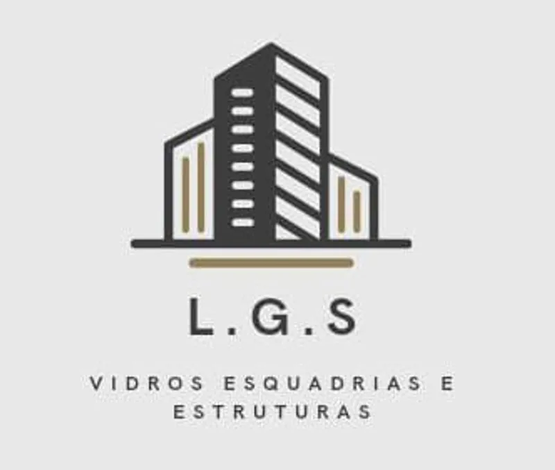 Logotipo: LG vidros e esquadrias de alumínio