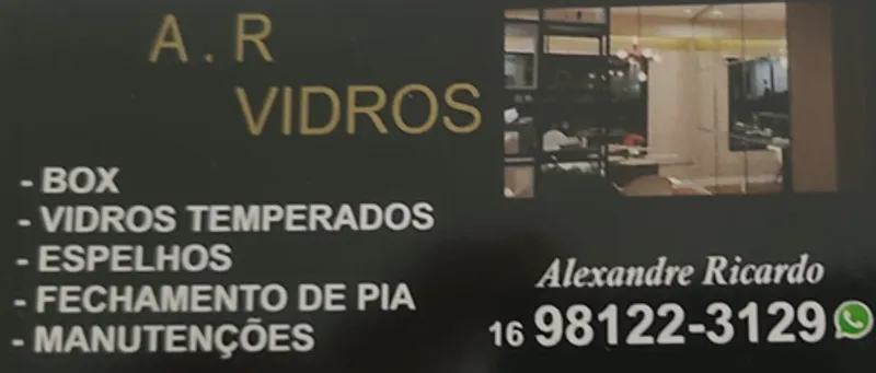 Logotipo: AR VIDROS & ESQUADRIAS