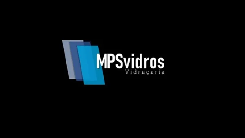 Logotipo: MPSvidros vidraçaria
