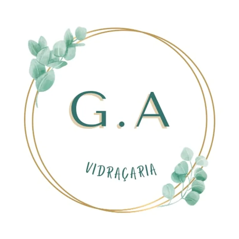 Logotipo: G.A vidraçaria