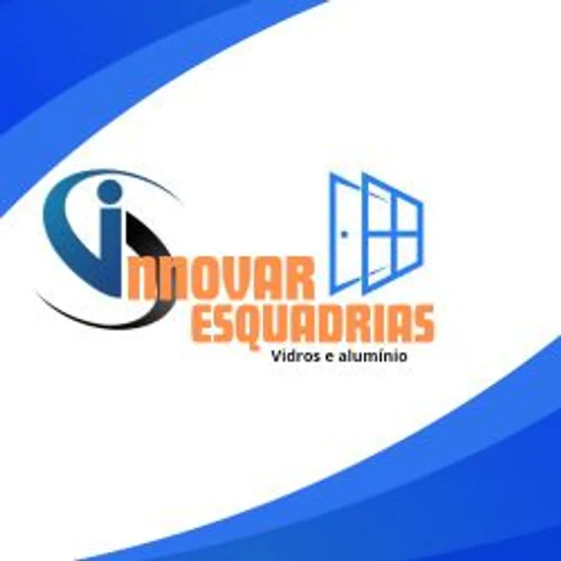 Logotipo: INNOVAR  ESQUADRIAS  Vidros & Esquadrias