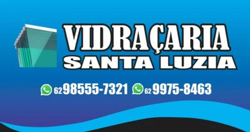 Logotipo: Vidraçaria Santa Luzia