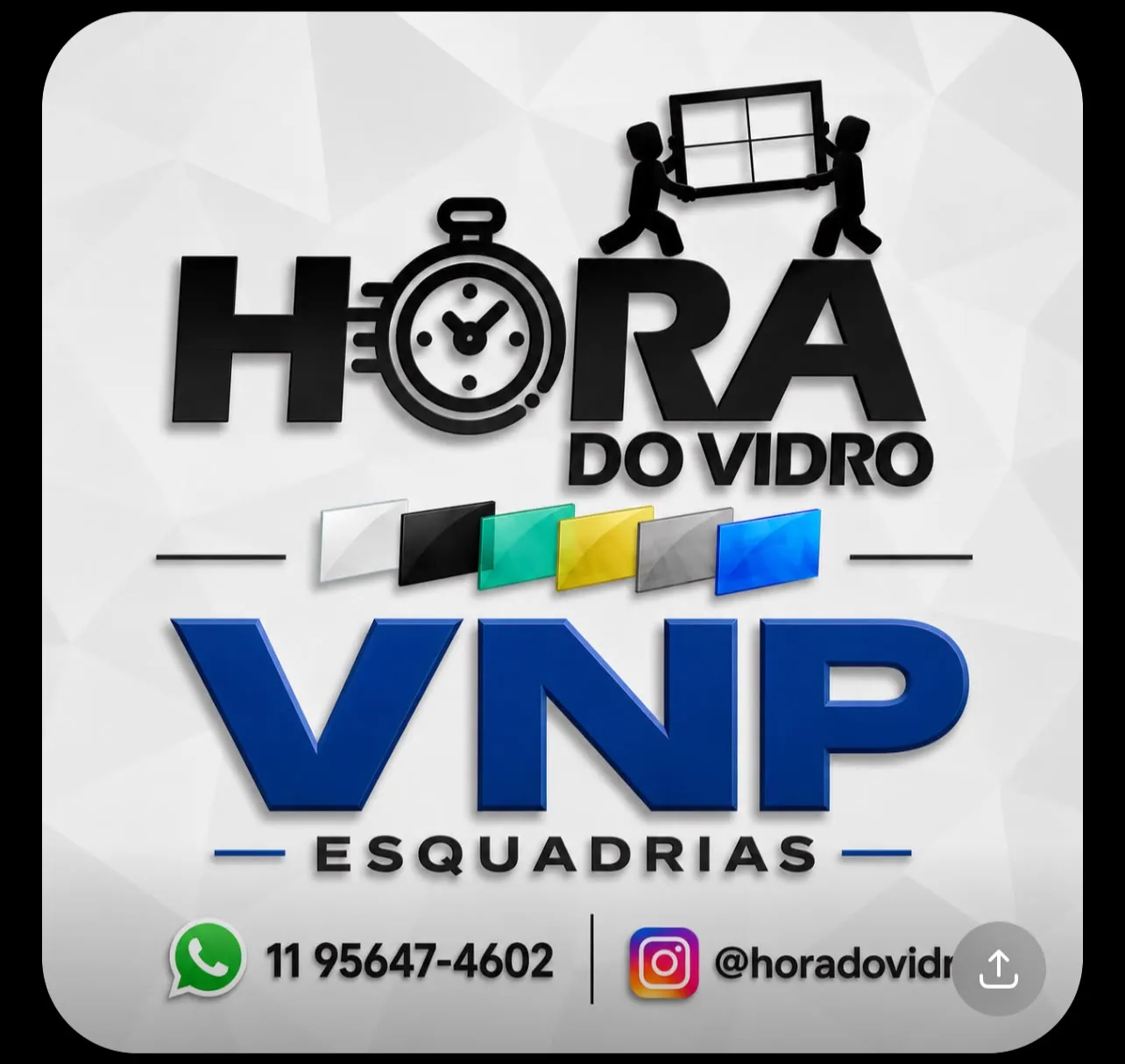 Logotipo: Hora Do Vidro