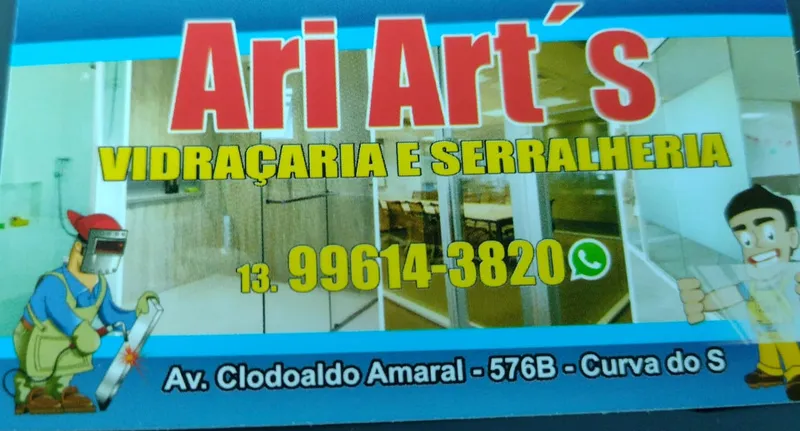 Logotipo: SERRALHERIA E VIDRAÇARIA ARY ART'S