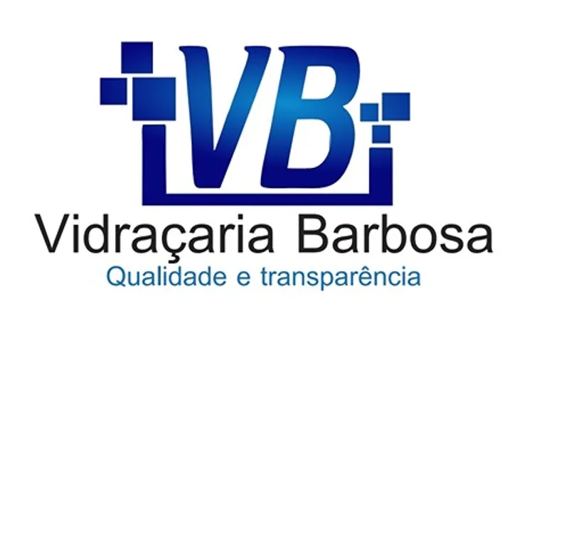Logotipo: VB Vidraçaria Barbosa