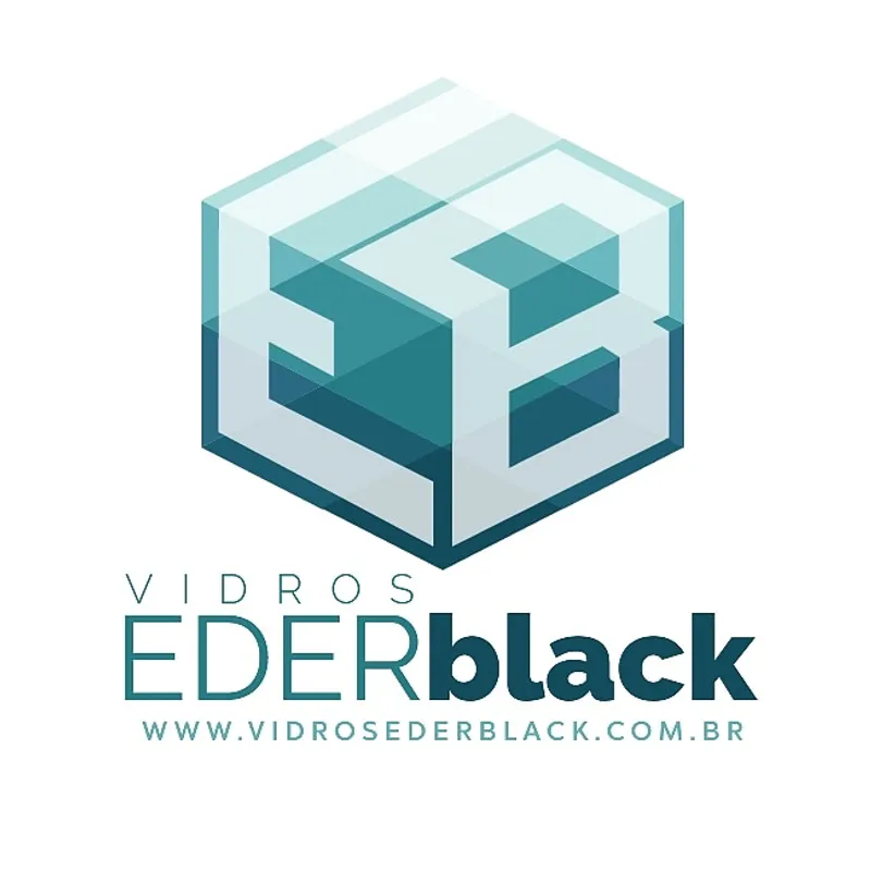 Logotipo: Vidros Eder Black